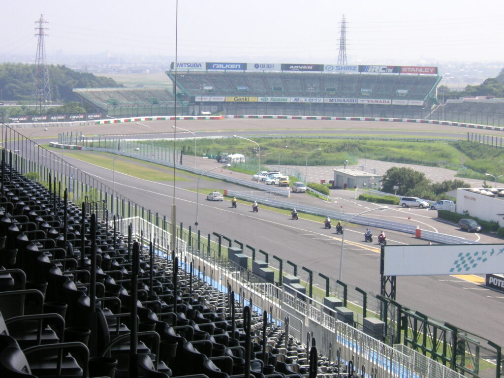 鈴鹿サーキットの走行練習